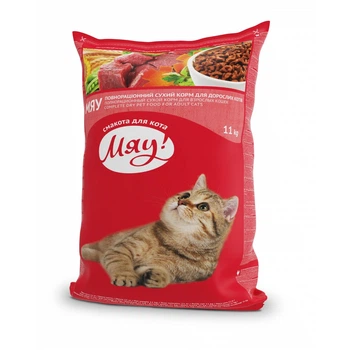 Корм сухий для котів Мяу з кроликом 11 кг (4820083902079)