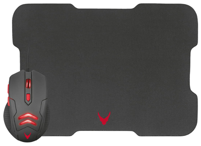 Миша VARR MPX4 USB з ігровою поверхнею Black (VSETMPX4)