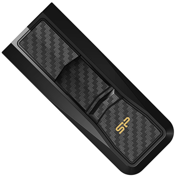 Pamięć flash USB Silicon Power Blaze B50 64GB USB 3.2 Gen1 Black (SP064GBUF3B50V1K)