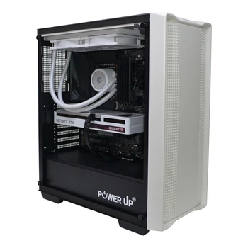 Двопроцесорна робоча станція PowerUp #418 Xeon E5 2680 v4 x2 / 128 GB / SSD 1TB / GeForce RTX 4060Ti 16GB багатопроцесорна обчислювальна система для розробки