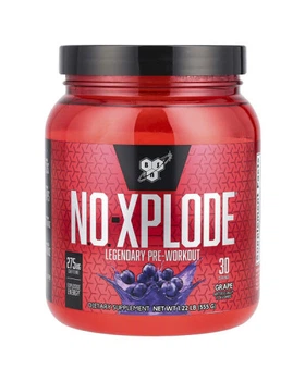 Предтренировочный комплекс BSN N.O.-Xplode 3.0 Pre-Workout Igniter Grape 30 порций 555 г. Виноград (544805)