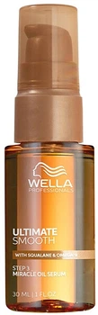 Масло-сыворотка для волос со скваланом и омега-9 - Wella Professionals Ultimate Smooth Miracle Oil Serum, sample 3ml (1287431-1579884323-2)