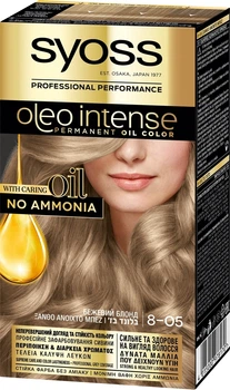 Краска для волос Syoss Oleo Intense 8-05 - Бежевый блонд (513400-930821-2)