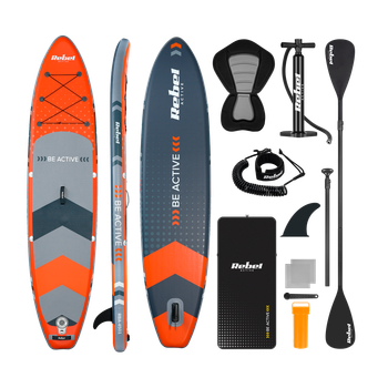 Надувна дошка SUP Борд Rebel RBA-4501-OR 350 см