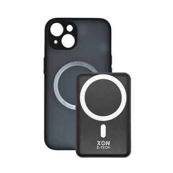 Чехол с беспроводной батареей XON 5000 mah для iPhone 13 BatteryCase Черный (960103142)