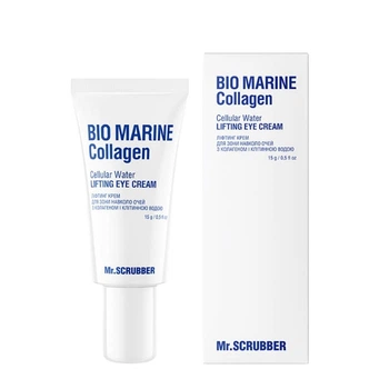Ліфтинг крем для зони навколо очей Mr.Scrubber Bio Marine Collagen з колагеном і клітинною водою,15 ml