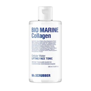 Ліфтинг тонік для обличчя Mr.Scrubber Bio Marine Collagen з колагеном і клітинною водою,250 ml