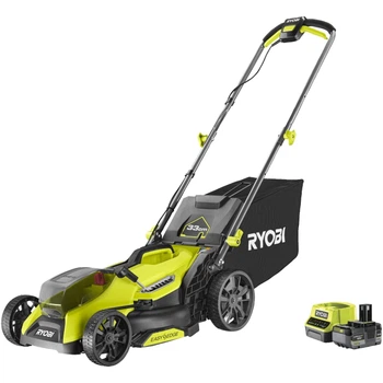 Газонокосарка акумуляторна Ryobi ONE+ HP RY18LMX33A-150 18В акб 1х5А·год 33см 30л 25-90мм 9.3кг (5133006287)
