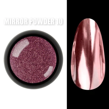 Зеркальная втирка медная №10 (пигмент) Mirror powder Дизайнер для дизайна ногтей