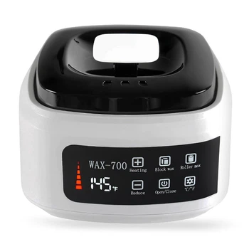 Баночный воскоплав Pro Wax 700 120W 450 мл (белый) для разогрева воска и депиляции