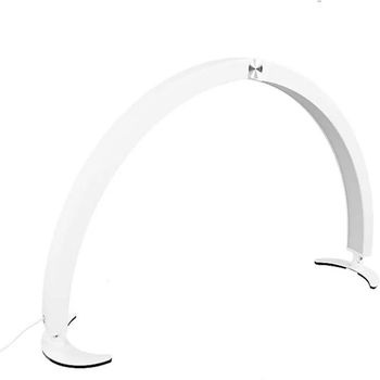 Бестеневая LED лампа-полумесяц HD-M10X (складная) настольная на 40 Вт. для освещения Белый
