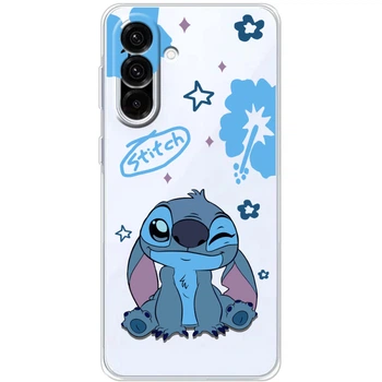 Силиконовый Прозрачный Чехол с Картинкой для Samsung Galaxy A36 5G (A366) Принт (Стич, Stitch) (64430-ysp002)