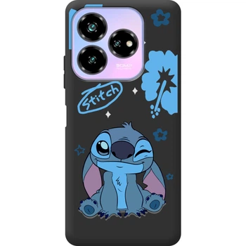 Силіконовий Чорний Чохол з Картинкою для ZTE Nubia V60 Design Принт (Стіч, Stitch) (58282-ysb012)