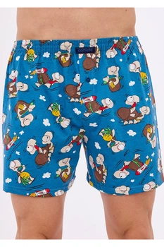 Семейные трусы Cornette 60(5XL) Голубой (101523)