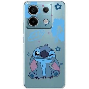 Силіконовий Прозорий Чохол з Картинкою для Xiaomi Redmi Note 13 Pro 5G Принт (Стіч, Stitch) (50710-ysp002)