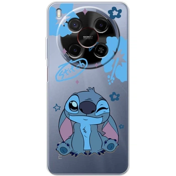 Силиконовый Прозрачный Чехол с Картинкой для ZTE Nubia V70 Max Принт (Стич, Stitch) (66412-ysp002)