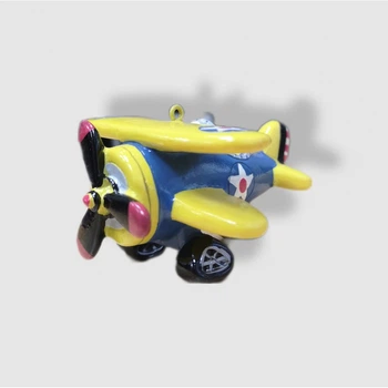 Іграшка Airplane Ornament Blue Yellow