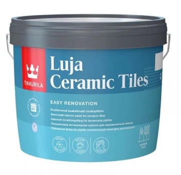 Краска для керамической плитки Tikkurila Luja Ceramic Tiles База А (белая) 0.9л