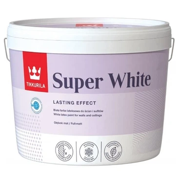 Краска акриловая латексная Tikkurila Super White 10л.