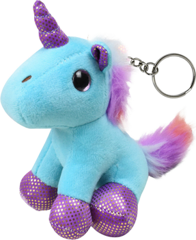 Брелок LEAN Toys Єдиноріг 12 см Синій (5905991048565)