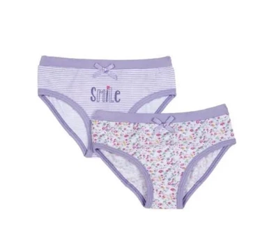 Трусы 2 шт для девочки Chicco 090.11383.017 116 см Сиреневый