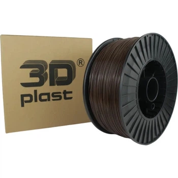 Пластик для 3D-принтера 3Dplast PLA 1.75мм, 3кг, brown (3DPLA1753BRWN)