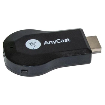 Беспроводной медиаплеер Miracast AnyCast M100 4K 1080p 5g 2 ядра со встроенным Wi-Fi модулем