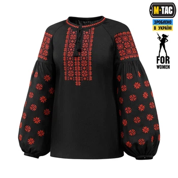 Вишиванка жіноча льон чорна M-Tac (M) 100% 80049902-M