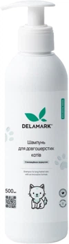 Шампунь DeLaMark для довгошерстих котів 0.5 л (4820152333896)