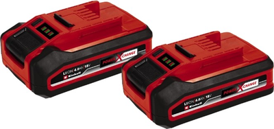 Акумулятор Einhell X-Change 18 В Li-Ion 4 Аг PXC PLUS 2 шт (4511629)