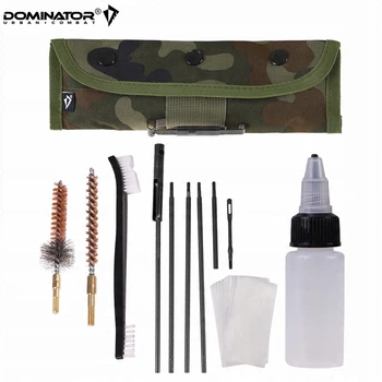 Набор для чистки оружия Dominator калибра 5.56 мм в камуфляжном чехле подходит для M16 AR-15 GROT AR-15 HK G36