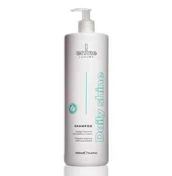 Шампунь Envie Luxury DAILY SHINE для увлажнения и блеска волос с кокосом 1000ml
