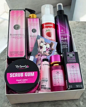 Подарочный набор косметики No Brand в стиле Victoria's Secret Bombshell 6 в 1 ver.07