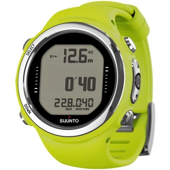 Комп'ютер, годинник для дайвінгу Suunto Декомпрессиметр D-4i Novo салатовый без USB (SS050279000)