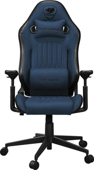 Кресло геймерское, дышащая ткань Cougar EXPLORE NAVY BLUE F