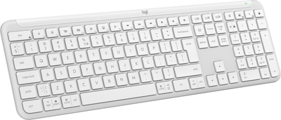 Klawiatura bezprzewodowa Logitech K950 Bluetooth/Wireless Off-White (920-012466)