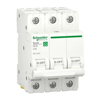 Автоматический выключатель Schneider 6кА C 3p 40А Resi9 ( R9F12340 )