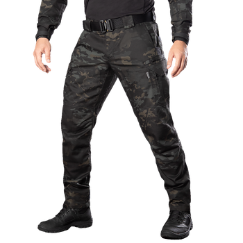 Штани Camotec Герць 2.0 Long чорний мультикам M-Long (8909(M-Long))