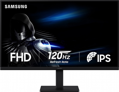 Монітор 24" Samsung Essential S3 (LS24F320GAIXCI) -- IPS FHD / 120Hz / 5 (GTG) / Eye Saver Mode / Flicker Free