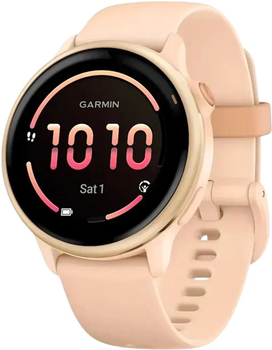 Zegarek sportowy Garmin Vivoactive 6 Pink Dawn Metallic (010-02985-03)
