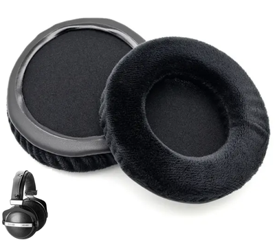 Амбушюры велюровые Superlux HD440, HD660, HD662, HD669, HD681 black черные