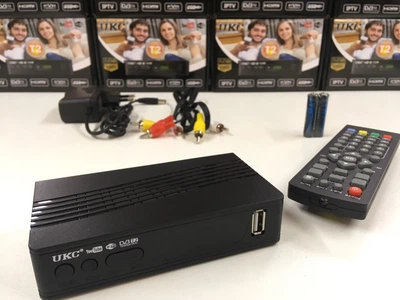 Цифровий ефірний приймач TV тюнер T2 UKC-0967/4940 Приставка з підтримкою wi-fi адаптера 5-12v