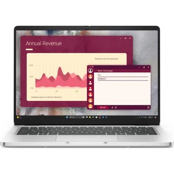 Ноутбук Dell Pro PC14250 (BTO003_PC14250_EMEA), Intel Core 3 100U / 14″ / RAM 8 ГБ / SSD 512 ГБ / Intel Graphics / Windows 11 Pro