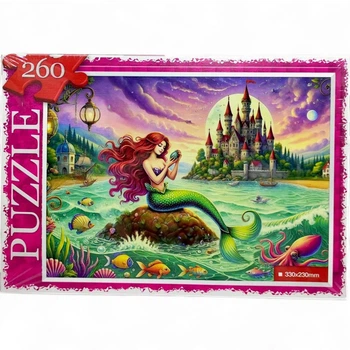 ПАЗЛИ 260 ЕЛЕМЕНТІВ РУСАЛОНЬКА Dankotoys С260-14-01,02,03,04...16