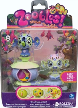 Игровые фигурки Zoobles Edna 93 и Raffa 94 (13203-20043834(M03A)-ZB)