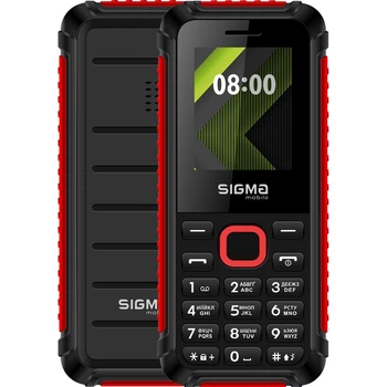 Мобильный телефон Sigma mobile X-style 18 Track Dual Sim Black/Red
