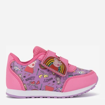 Детские кроссовки для девочки Peppa Pig AW24-107PP 5905588766636 24 Розовые (5905588766667)