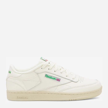 Подростковые кожаные кеды для девочки Reebok Club C 100046747 5905588356882 36.5 Ecru (5905588356929)