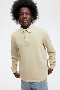 Поло H&M пх11319 бежеве 134-140