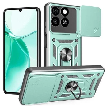 Чохол Camshield з кільцем-підставкою на ZTE Nubia V70 / green